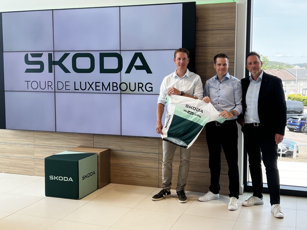 Škoda Luxembourg, partenaire principal officiel du Tour de Luxembourg